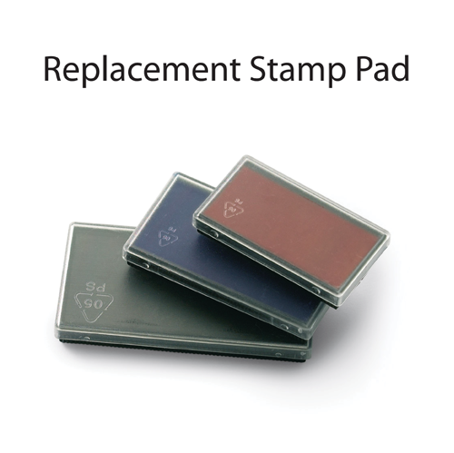 Two Color Replacement Ink Pad for HM-6100 Stamp