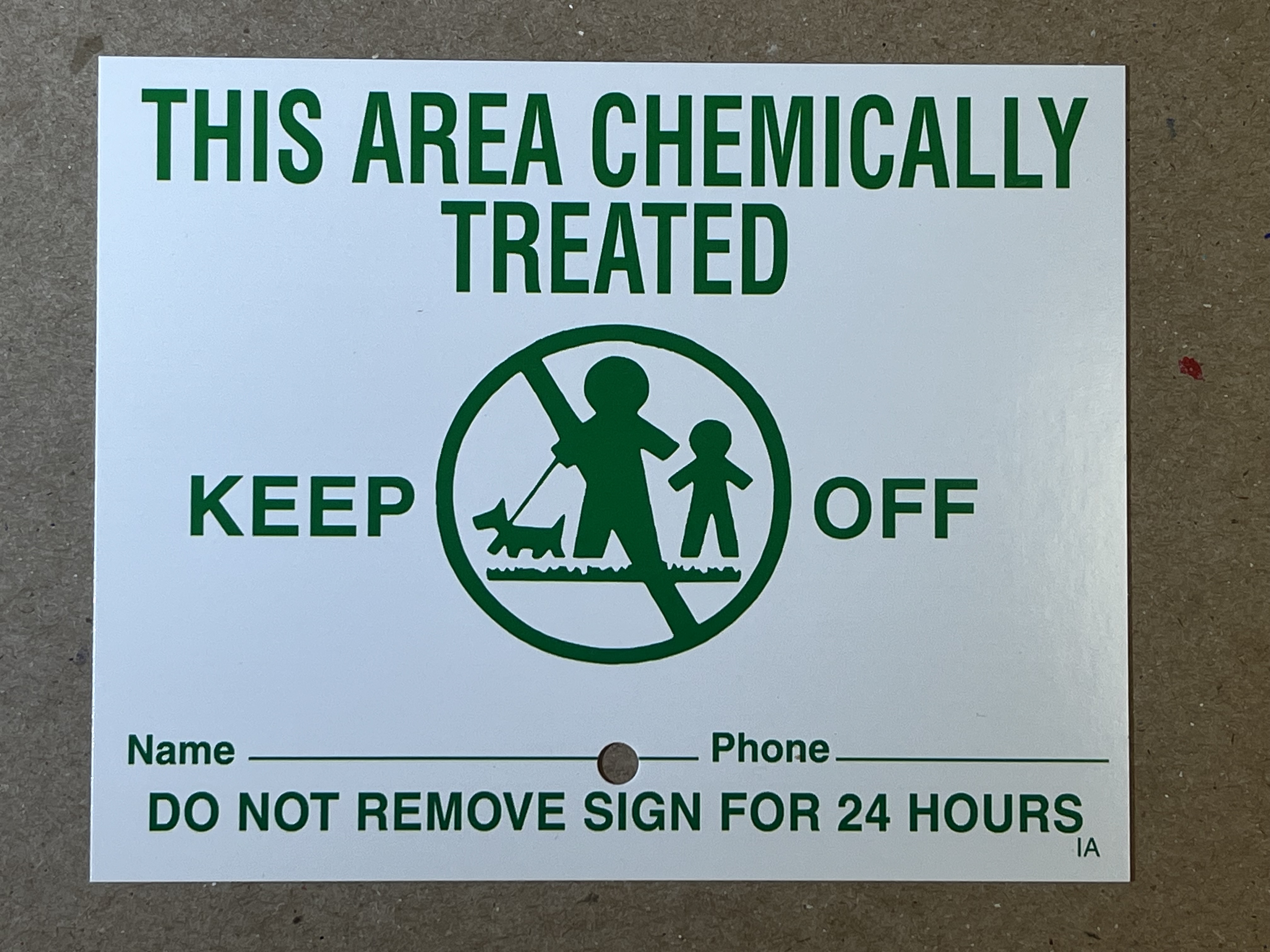 Iowa Lawn Signs Only