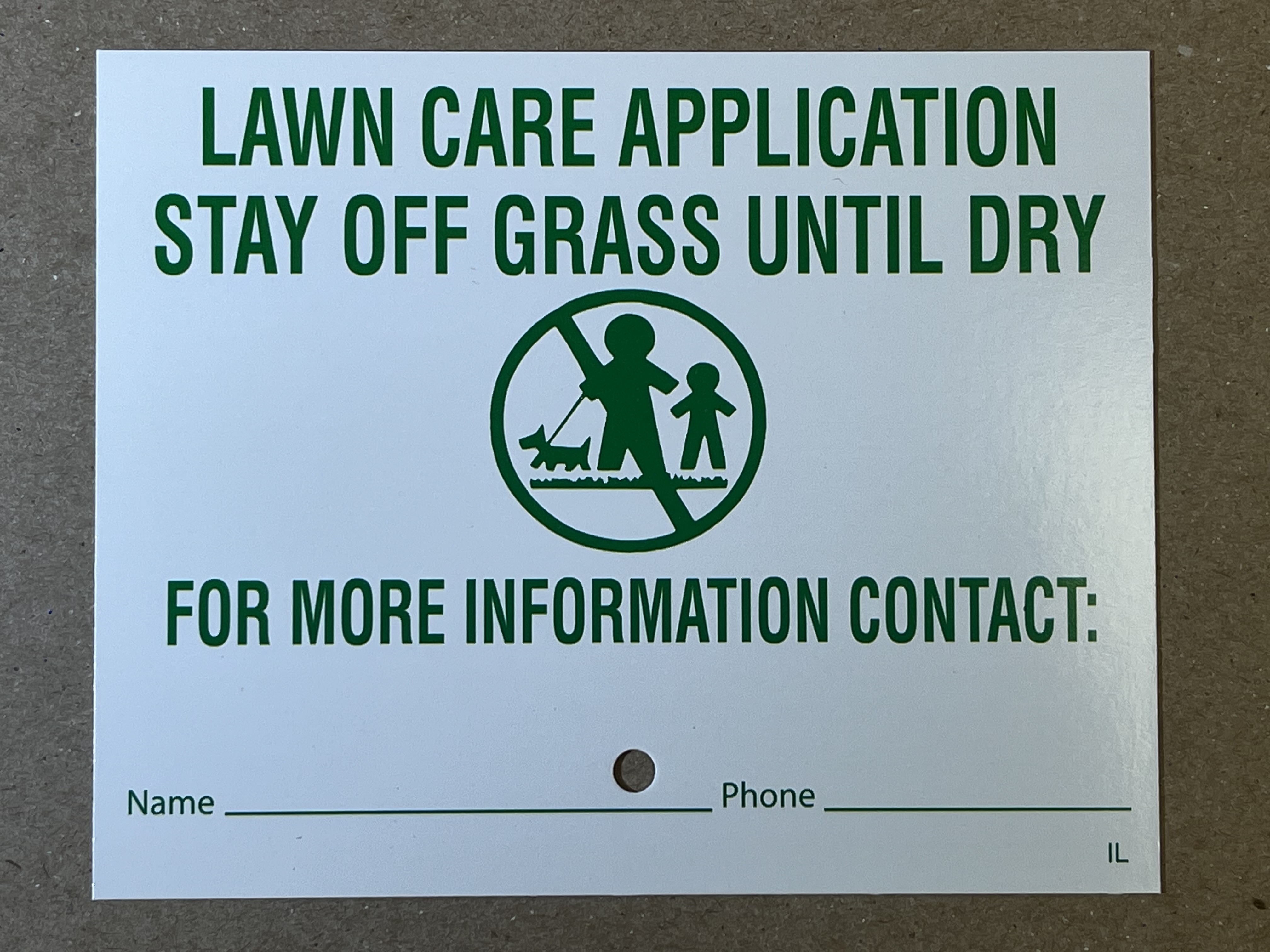 Illinois Lawn Signs Only