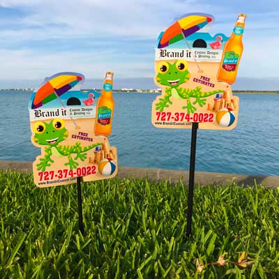 Paper Yard Signs